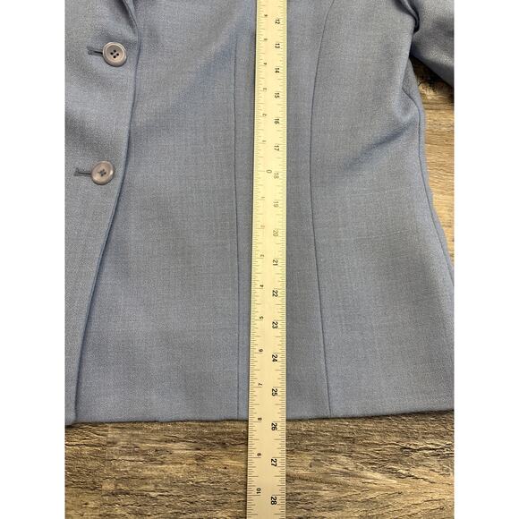 Vintage Pendleton Blue Womens 16W Retro Single Breasted Wool Blazer Preppy - Picture 11 of 11